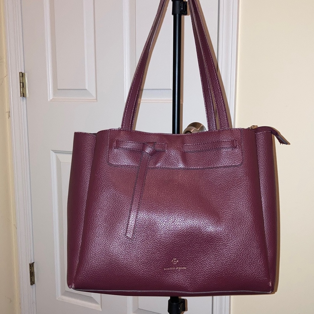 Nanette Lepore Mulberry Leather Tote